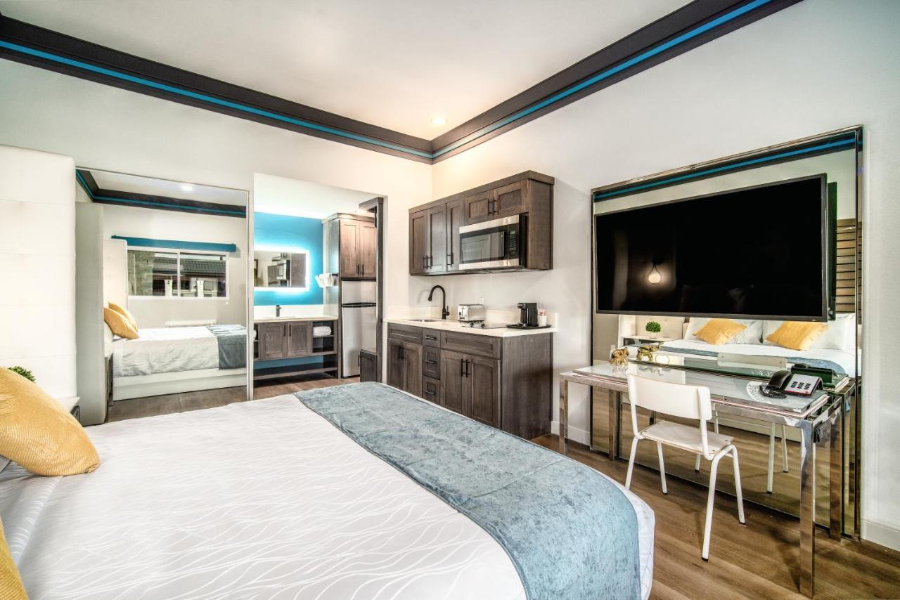 Aspire Inn Studios & Spas Bellflower Eksteriør bilde