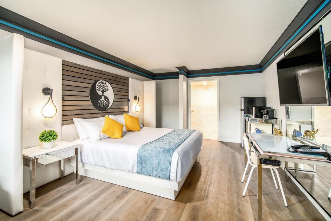 Aspire Inn Studios & Spas Bellflower Eksteriør bilde