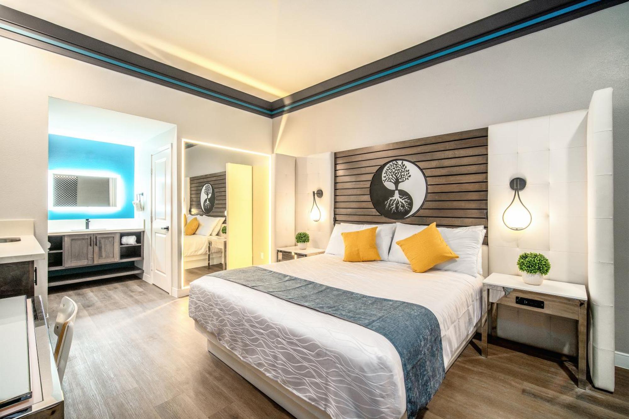 Aspire Inn Studios & Spas Bellflower Eksteriør bilde